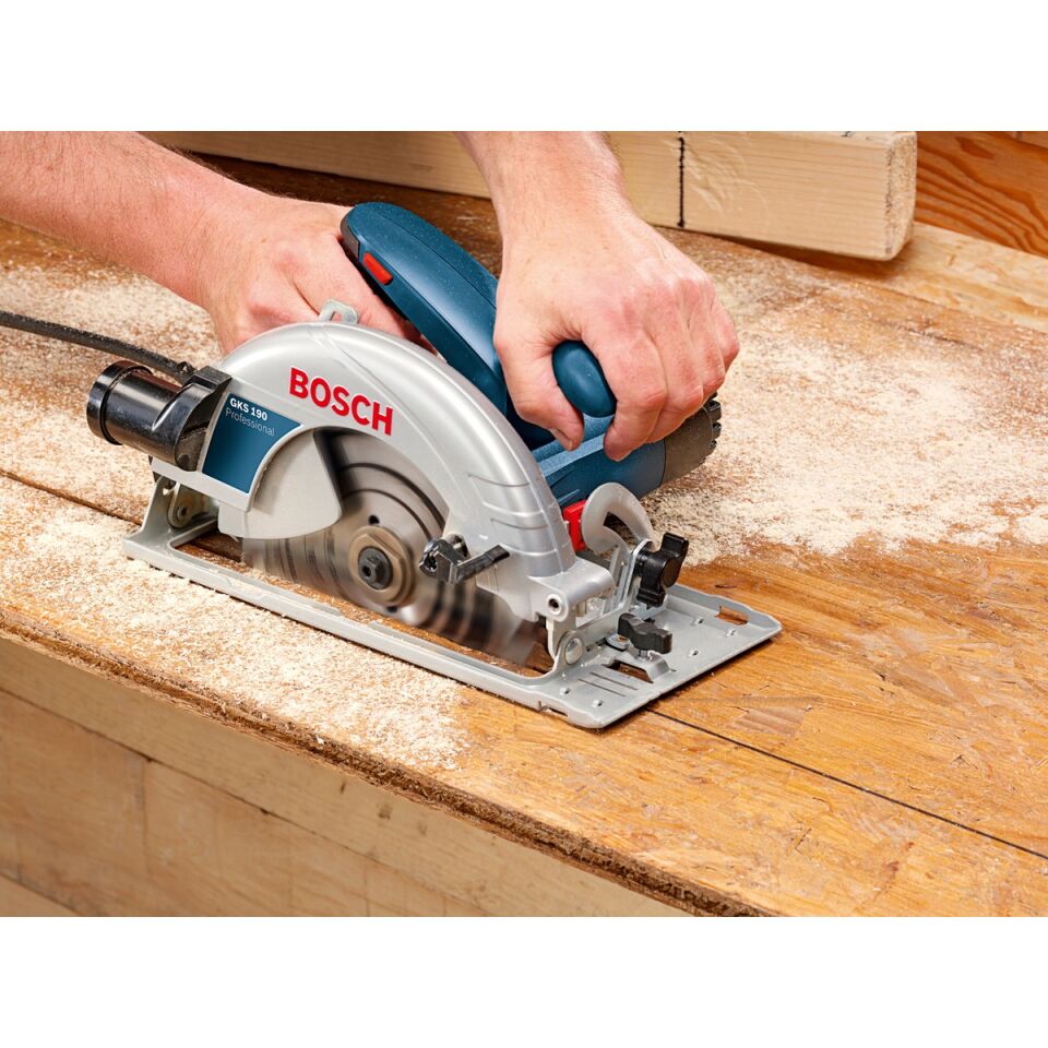 Bosch GKS 190 1400 Watt 184 mm Elektrikli Daire Testere Sunta Kesme Makinası 0601623000