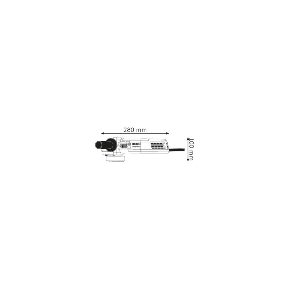 Bosch GWS 9-115 Elektrikli Avuç Taşlama Makinesi 0601396006