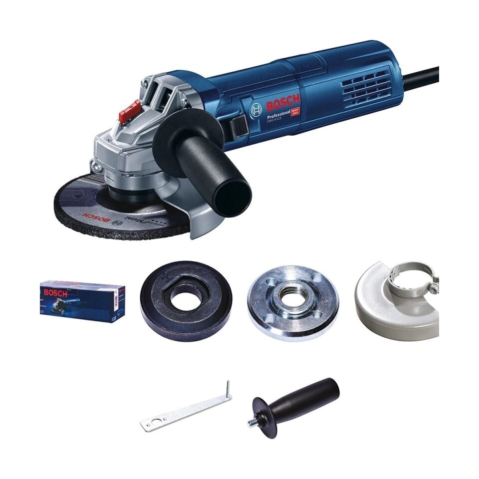 Bosch GWS 9-115 Elektrikli Avuç Taşlama Makinesi 0601396006