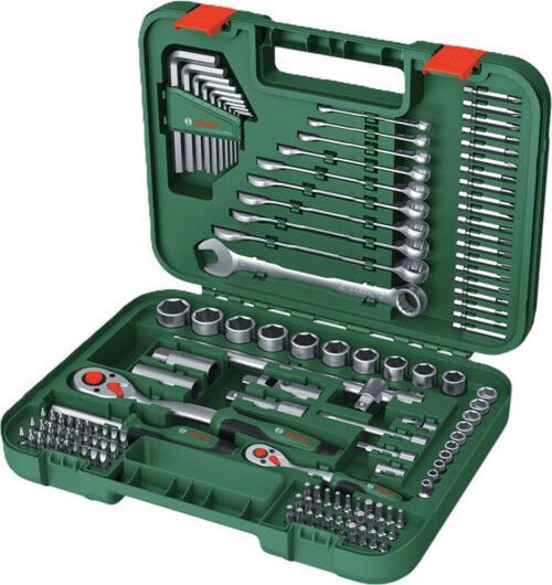 Bosch 1600A02Z9B 132 Parça Gelişmiş Çok Amaçlı El Aleti Seti