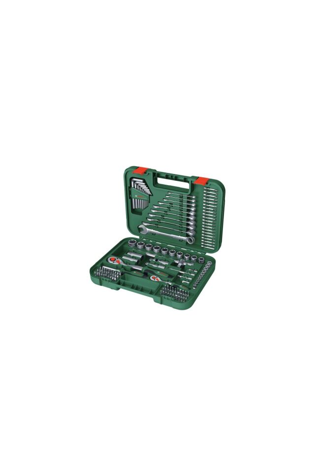 Bosch 1600A02Z9B 132 Parça Gelişmiş Çok Amaçlı El Aleti Seti