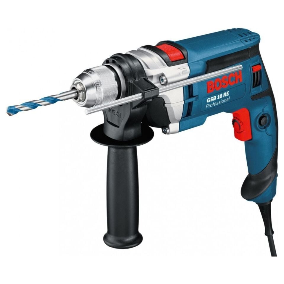 Bosch GSB 16 RE 750 Watt Profesyonel Darbeli Matkap 060114E500