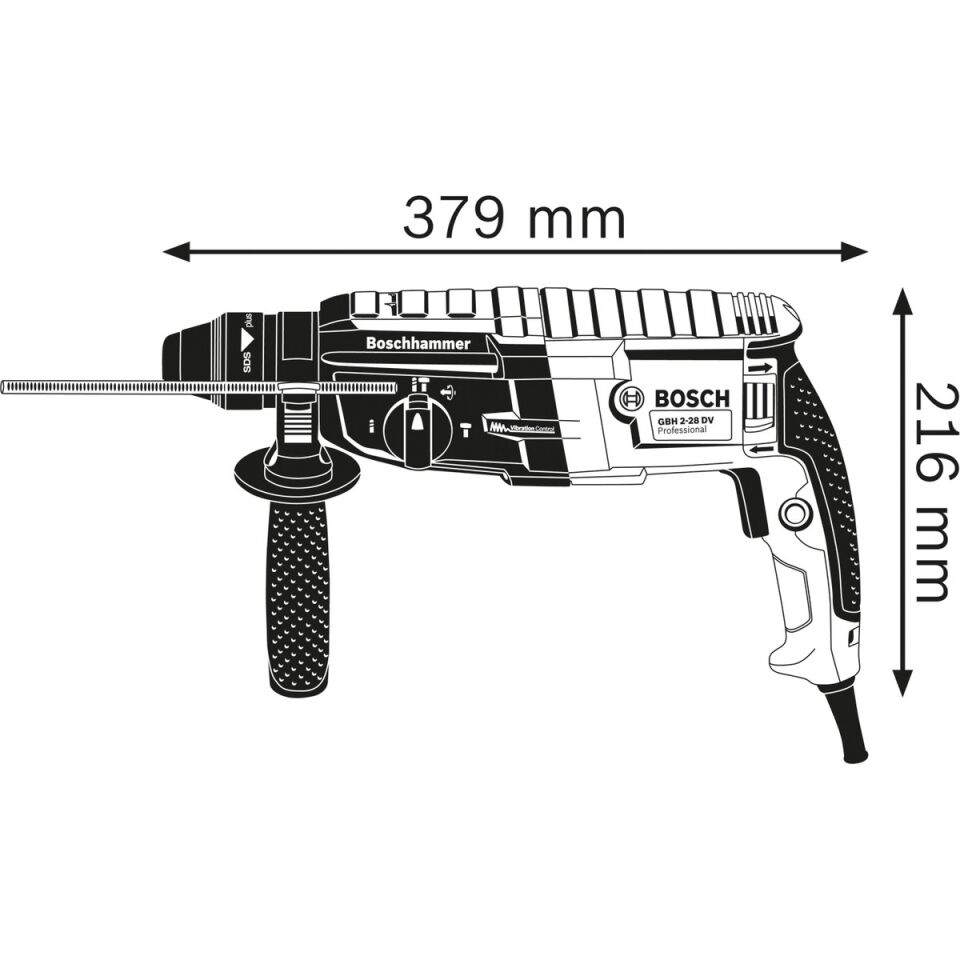 Bosch Gbh 2-28 Kırıcı Delici 3.2 J 880W
