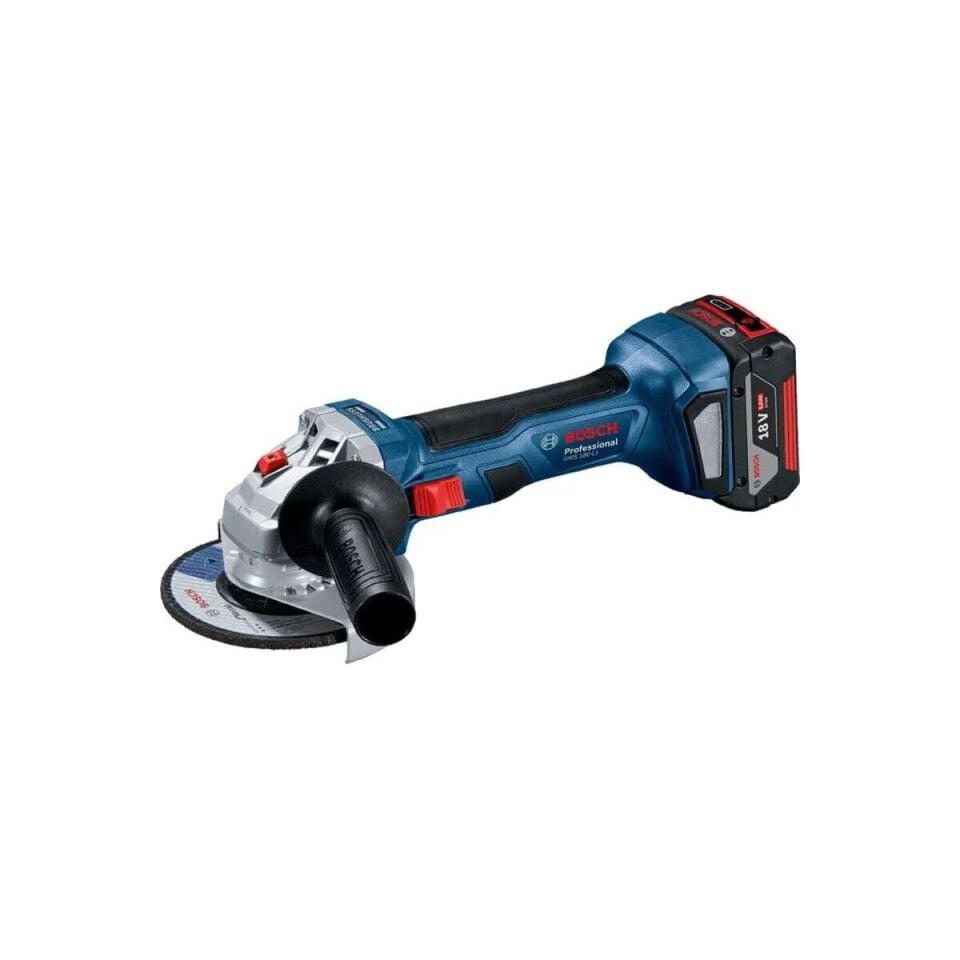 Bosch GWS 180-LI + GSB 185-LI 18V Akülü Vidalama 2X4 Ah Çift Akü Set 06019H9026