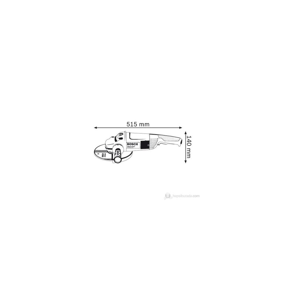 Bosch GWS 22-180 H Profesyonel 2200 Watt 180 mm Taşlama