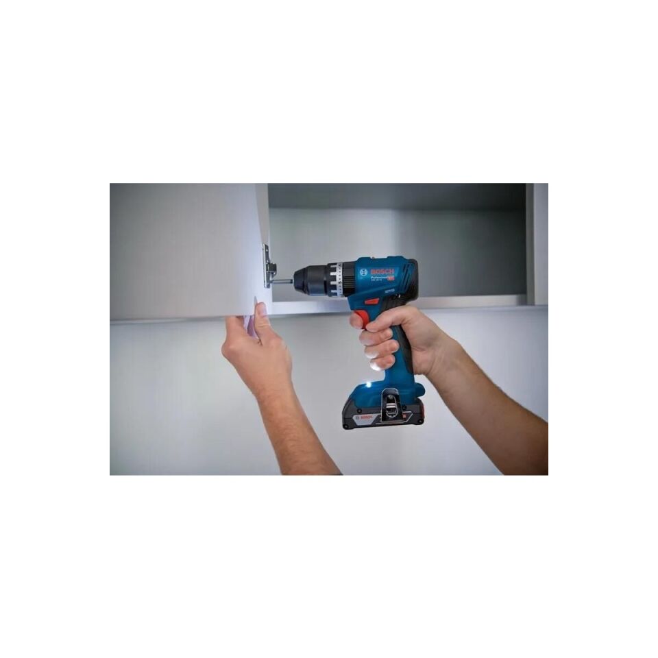 Bosch GSB 18V-45 Akülü Darbeli Matkap+63 Parça