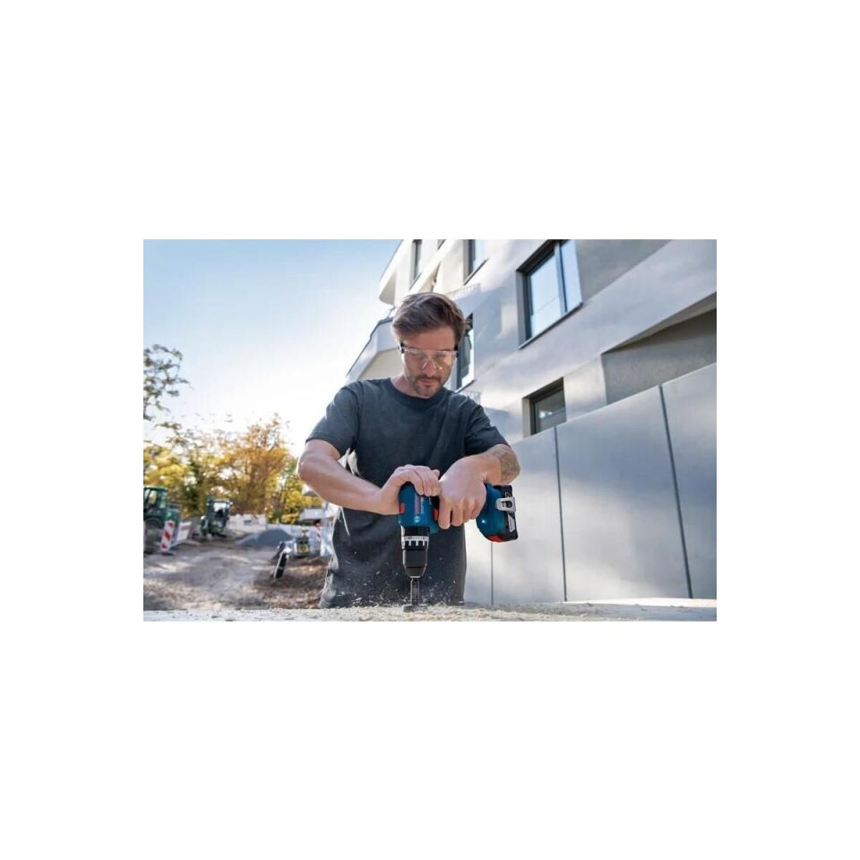 Bosch GSB 18V-45 Akülü Darbeli Matkap+63 Parça