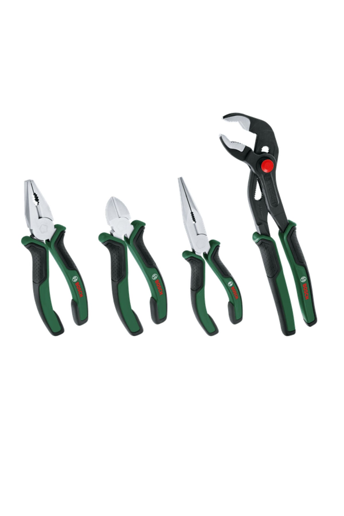 Bosch 4'lü Pense Yan Keski Kargaburun Boru Anahtarı Seti 1600A02W7K