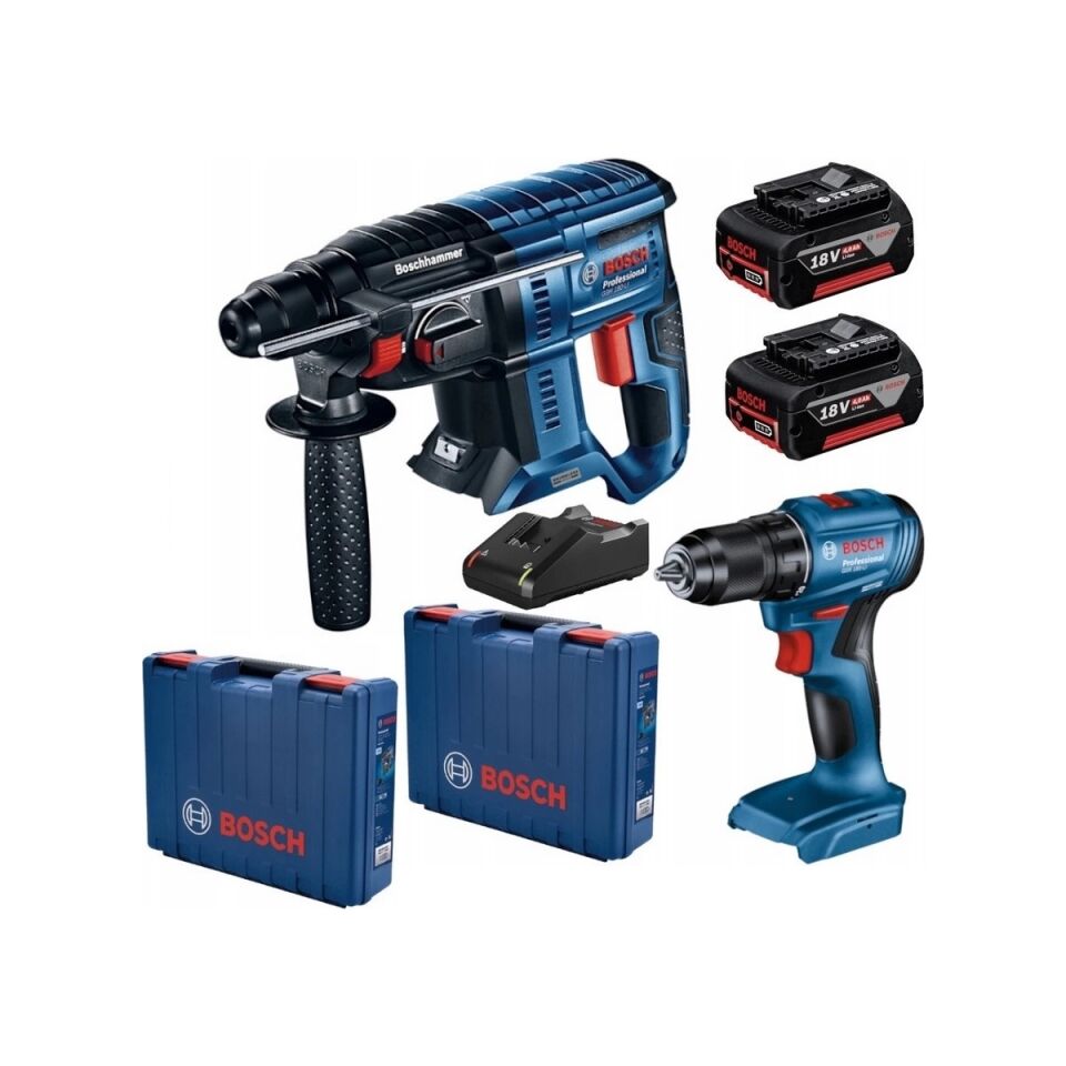 Bosch Professional Gbh 180-LI + Gsr 185-LI In Carton 0615990N20
