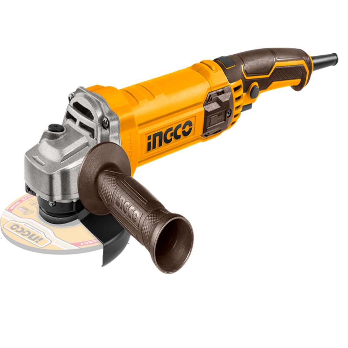 Ingco AG1100385E Devir Ayarlı Avuç Taşlama 125 mm